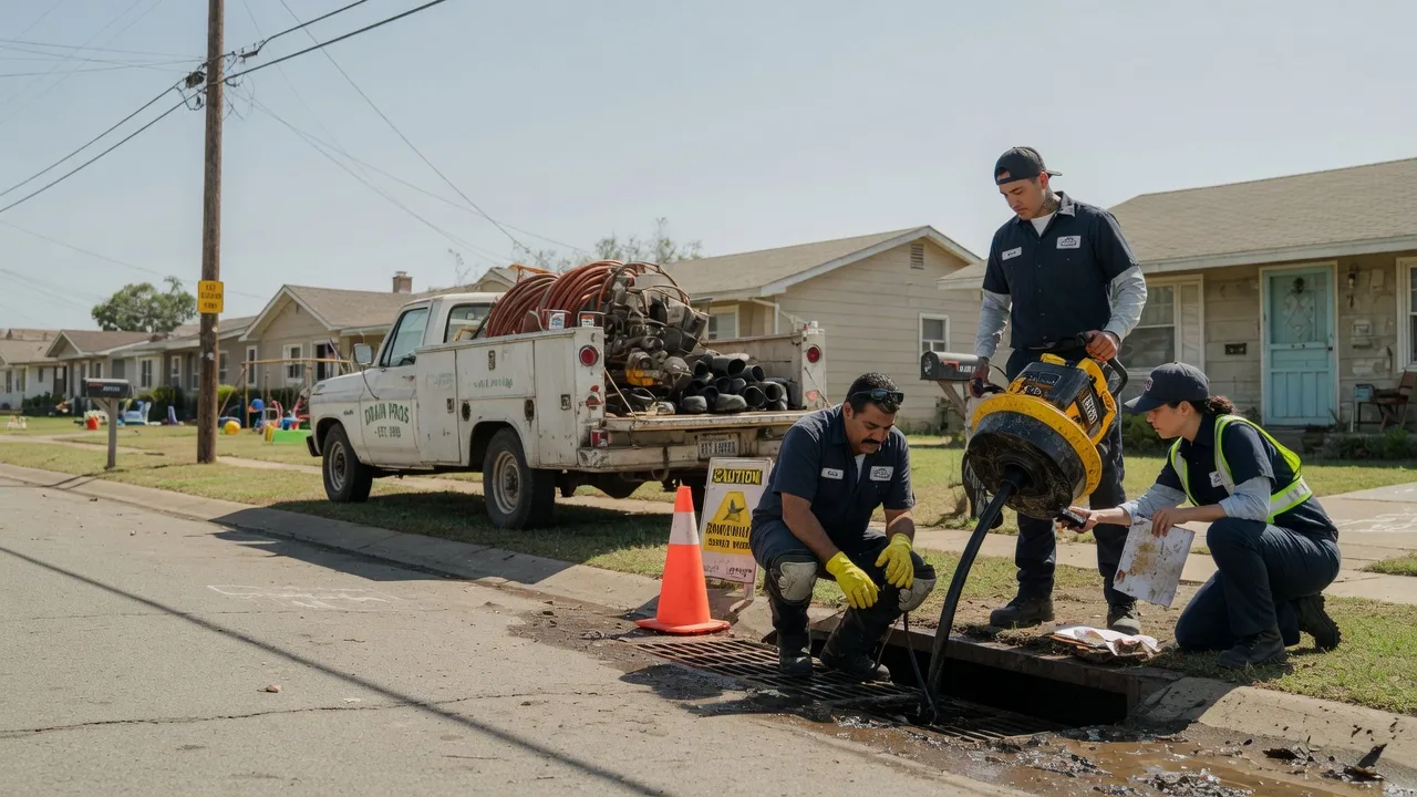 Drain Cleaning in Rockdale, TX near me